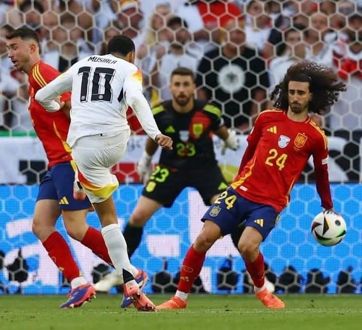 Cucurella Handball against Germany ( Euros 2024)