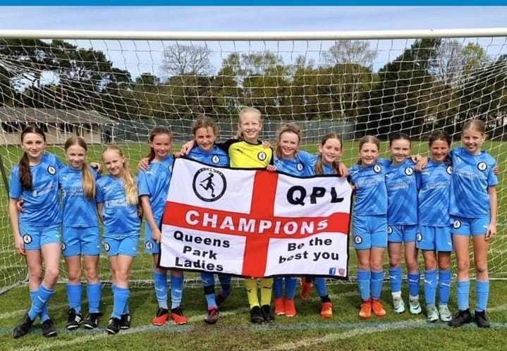 Queens park Ladies, Bournemouth youth football league