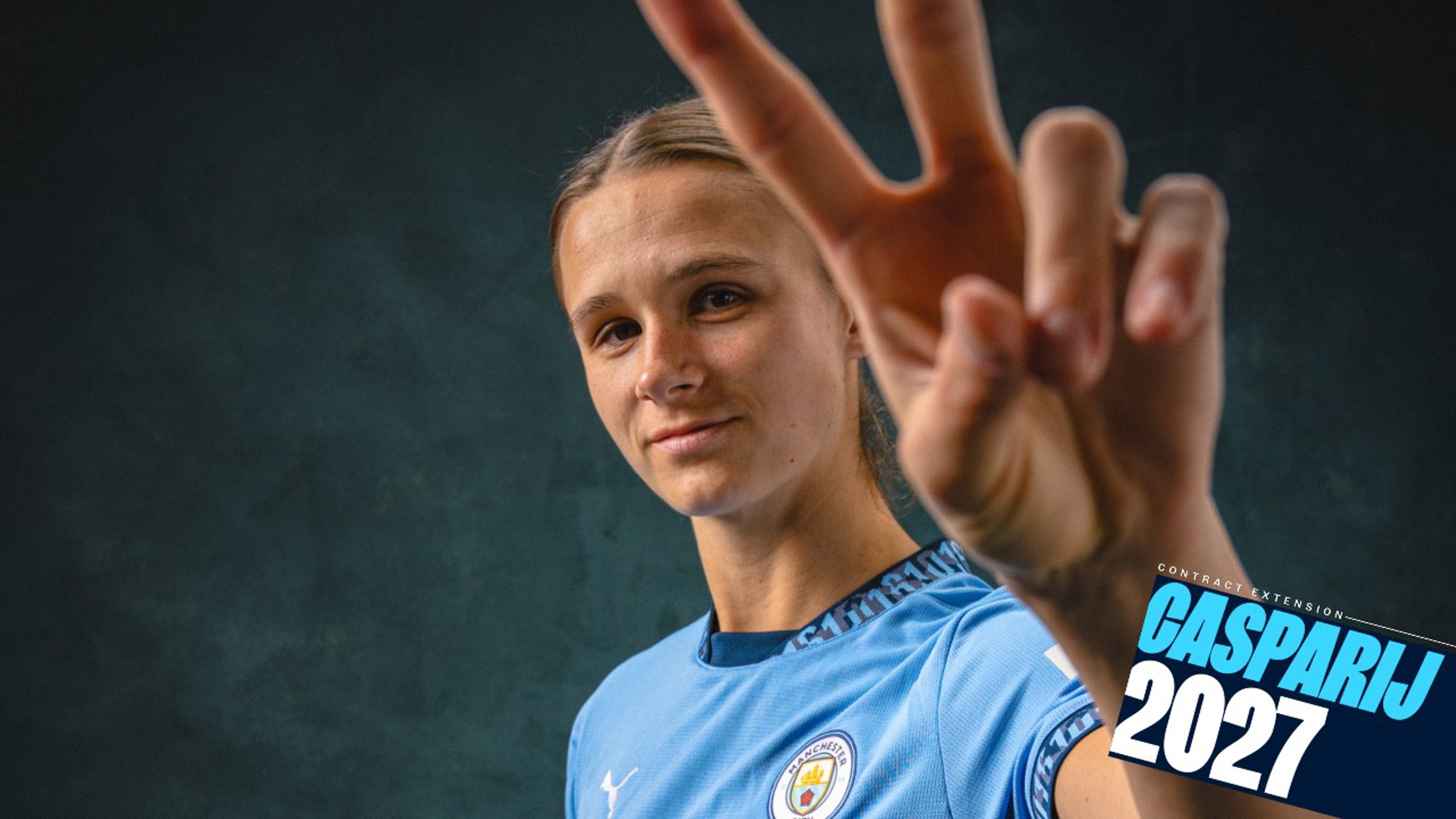 Kerstin Casparij extends Manchester City contract to 2027